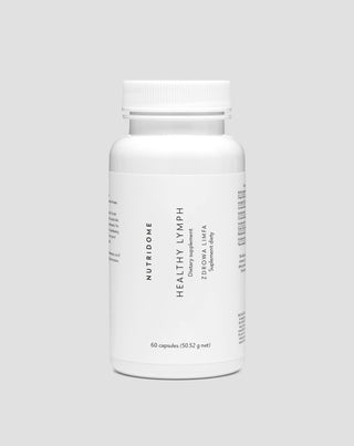 Nahrungsergänzungsmittel für das lymphatische System, Entgiftung und Kreislauf – Gesundes Lymphsystem Nutridome 60 Stück