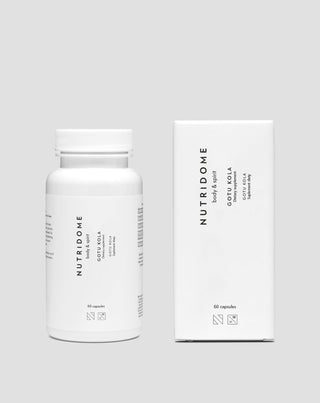 Gotu Kola-extrakt aus Centella Asiatica für gedächtnis, konzentration und stress Nutridome 60 stk._2 - 2