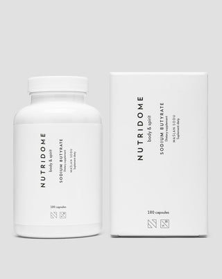 Natriumbutyrat 620 mg/Tag bei Darm, Entzündungen und Störungen der Bakterienflora Nutridome 180 Stk. - 3