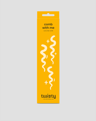 Kamm mit breiten Zähnen zum sanften Entwirren und Pflegen von lockigem Haar Twisty - 2