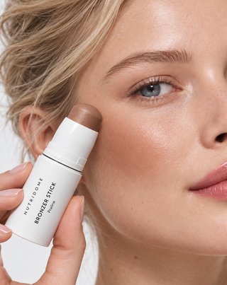 Bronzer-Stift für das Gesicht natürlicher sonnengeküsster Effekt und präzises Konturieren Praline Nutridome