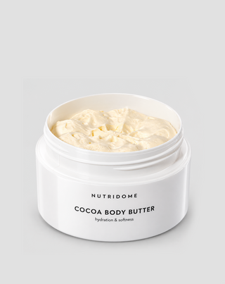 Kakaobutter für den Körper mit Ceramiden Natürlichen Ölen und Vitamin E Nutridome