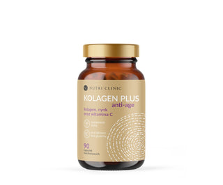 Collagen plus Anti-Age Kapseln mit Collagen Zink und Vitamin C Nutri Clinic 90 Kapseln - 1