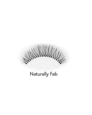 Wiederverwendbare falsche 2d-Wimpern, verformungsbeständig Naturally Fab Bamm!Lashes - 2