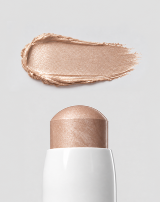 Highlighter im Stift für Gesicht und Körper, strahlender Glow und glättender Effekt, Champagne, Nutridome