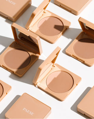 Puder-Bronzer Selfglow 01 Cold mit aktiven Inhaltsstoffen zum Konturieren des Gesichts Paese