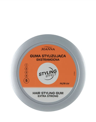 Silberner Styling-Kaugummi im Tiegel mit UV-Styling-Effekt Joanna Filter - 1