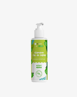 2 in 1 Shampoo und Duschgel für Kinder mit dem HiSkin Apfelduft - 1