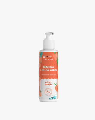 2 in 1 Shampoo und Duschgel für Kinder mit dem HiSkin Pfirsichduft - 1