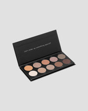 Palette aus 10 leuchtenden und matten Lidschatten Delicious Eyeshadow Palette Nutridome