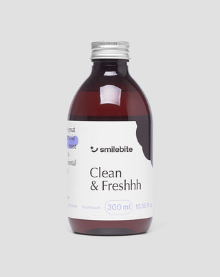 Mundwasser mit Minzgeschmack und Anti-Karies-Effekt Smilebite - 1
