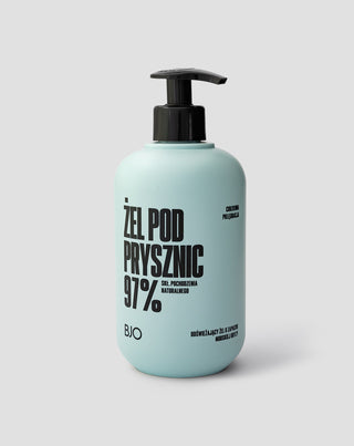 Erfrischendes veganes Duschgel mit Gurkenextrakt mit dem Duft der Bjo Meeresbrise - 1