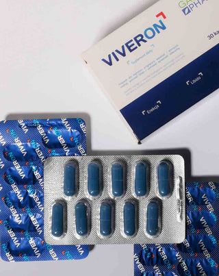 Tabletten für die Potenz mit Ginseng und Viveron GardenPharm Ground-up-Produkt