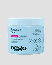 nahrungsergänzungsmittel fur & skin karma für hunde für schönes fell und gesunde haut oggo 180 g