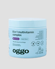 8 in 1 multivitamin-komplex zur unterstützung der gesundheit und energie Ihres haustiers oggo 180 g