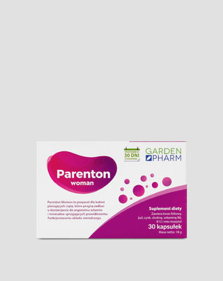 Parenton Woman Nahrungsergänzungsmittel für Frauen, die eine Schwangerschaft planen GardenPharm 30 Kapseln