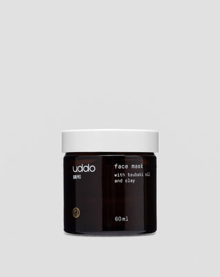 Gesichtsmaske mit weißer Tonerde, Tsubaki-Öl und Vitamin E Uddo - 1