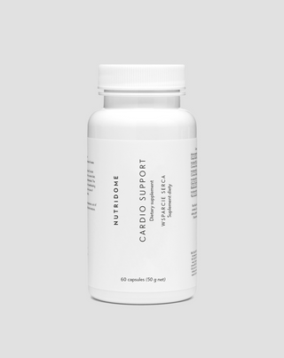 Nahrungsergänzungsmittel zur Unterstützung von Herz und Kreislauf mit Coenzym Q10, Weißdorn, Thiamin und Vitamin C Nutridome 60 Kapseln - 1