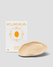 Keramikuntersetzer für Palo Santo, handgefertigt Kukka