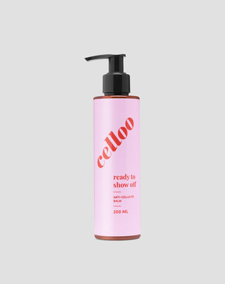 Anti-Cellulite-Körperlotion mit Avocado, Ingwer und Koffein Bereit, Celloo zu zeigen - 1