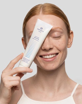 Reinigende und regenerierende Maske für zu Akne neigende Haut mit weißer Tonerde Anti-Acne Orphica Clinic 100 ml