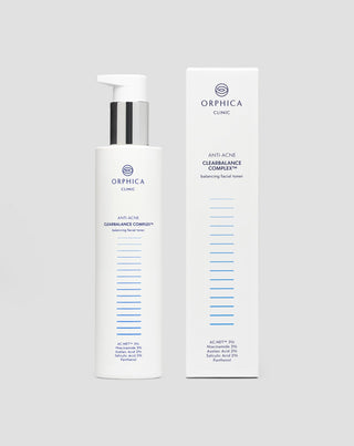 Gesichtstoner gegen Akne mit Niacinamid und Azelainsäure Anti-Acne Orphica Clinic 200 ml