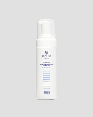 Reinigungsschaum für empfindliche und zu Akne neigende Haut mit Betain, Panthenol und Allantoin Cleansing Orphica Clinic 150 ml