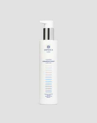 Mizellenwasser zur Make-up-Entfernung und Reinigung für empfindliche und zu Akne neigende Haut mit Urea, Hyaluronsäure und Glykolsäure Cleansing Orphica Clinic 200 ml